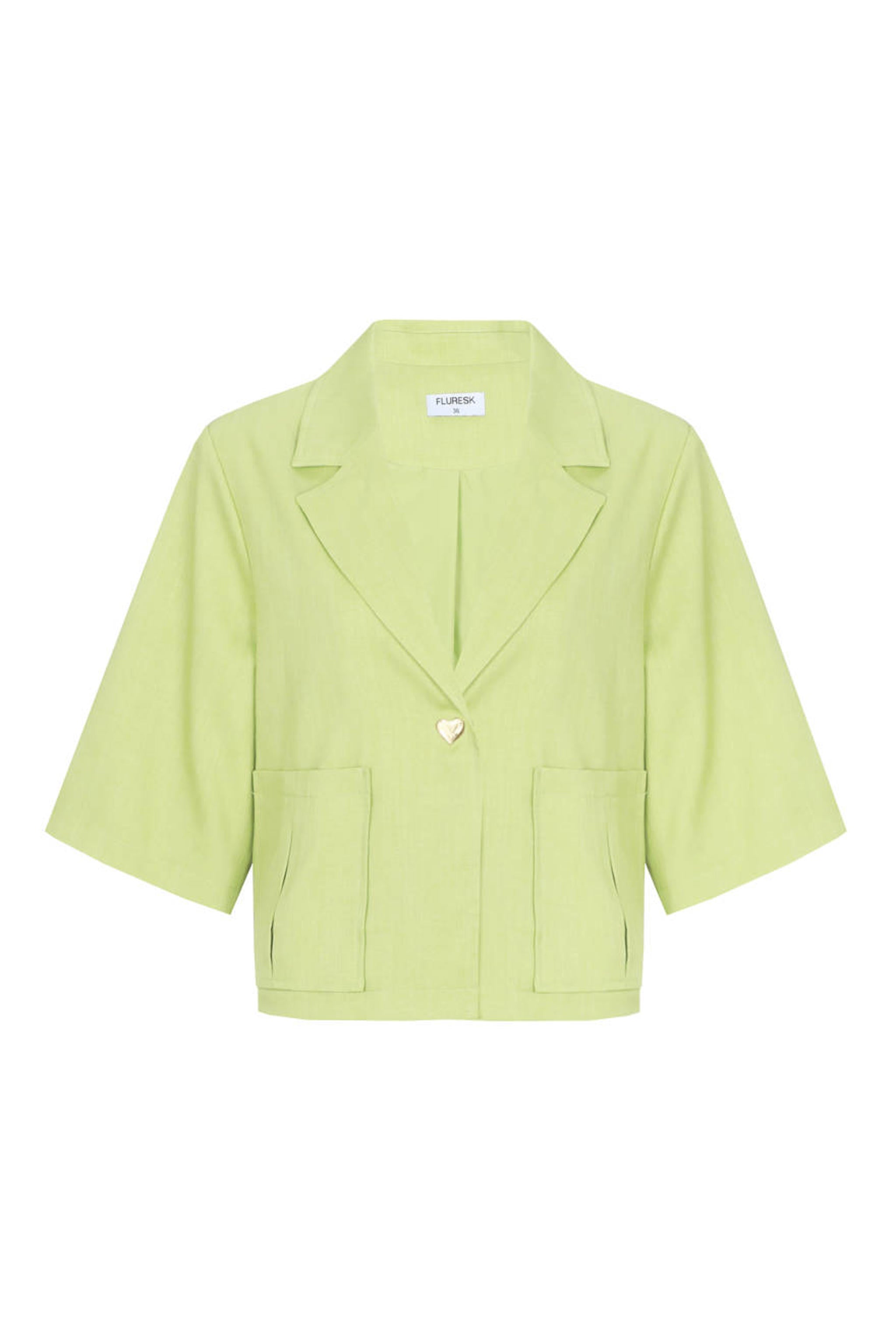 Fluresk Cropped Blazer