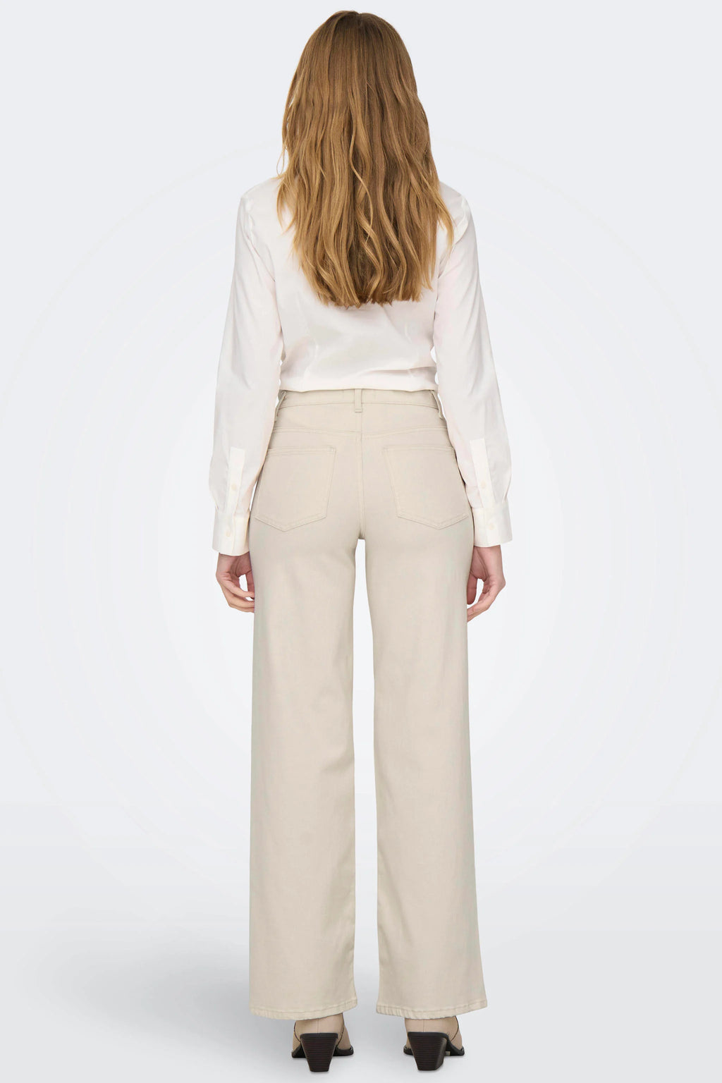 ONLY High Waist Wide Leg Jeans