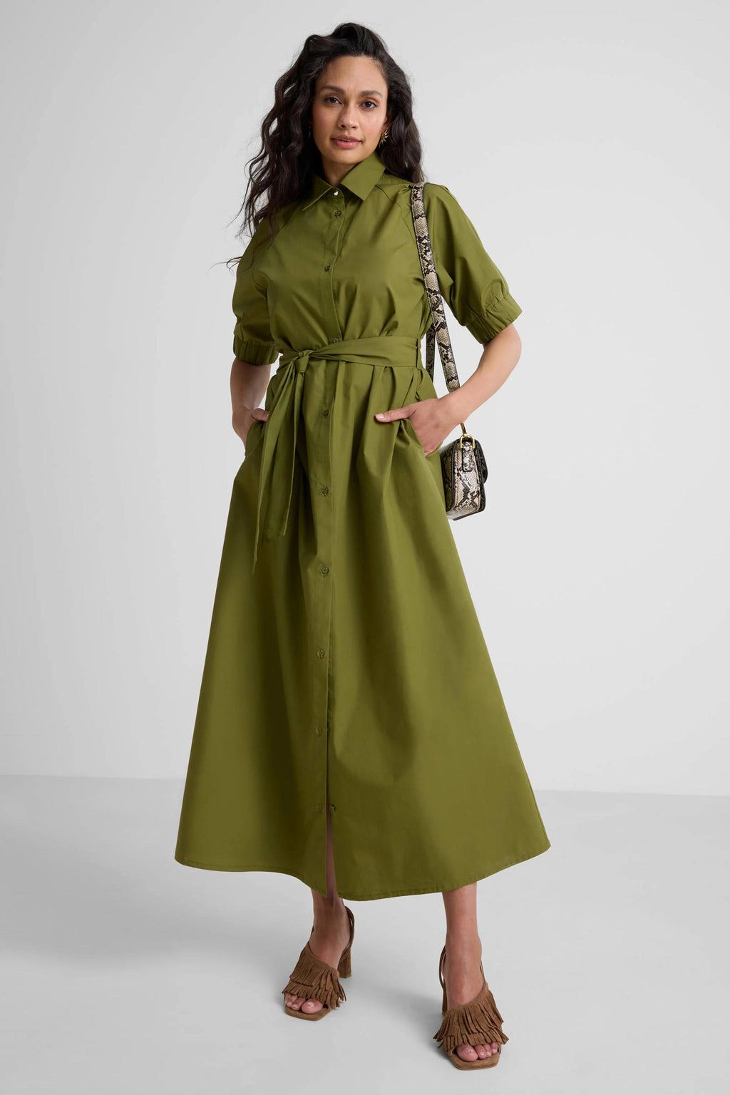 Ruby Poplin Maxi Shirt