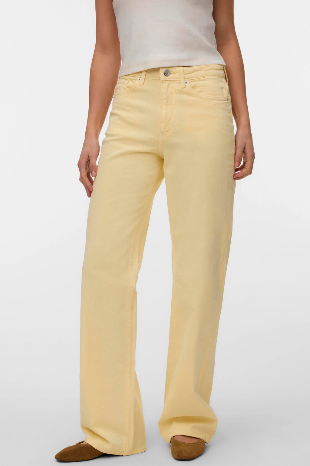Vero Moda High Waist Wide Leg Jeans